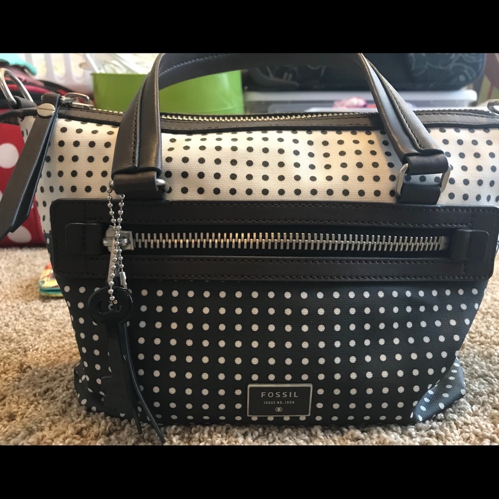 Fossil Dawson Satchel Shoulder Crossbody